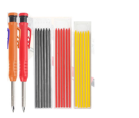 Crayon à trous profonds de 2MM, taille de plomb, crayon mécanique de dessin, crayons de charpentier avec recharge de plomb