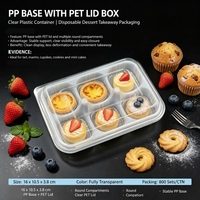 Conteneurs d'emballage rectangulaires en plastique transparent jetables de qualité alimentaire pour hamburgers, gâteaux et pains, en PET, pour boulangerie et pâtisserie, vente en gros sur mesure