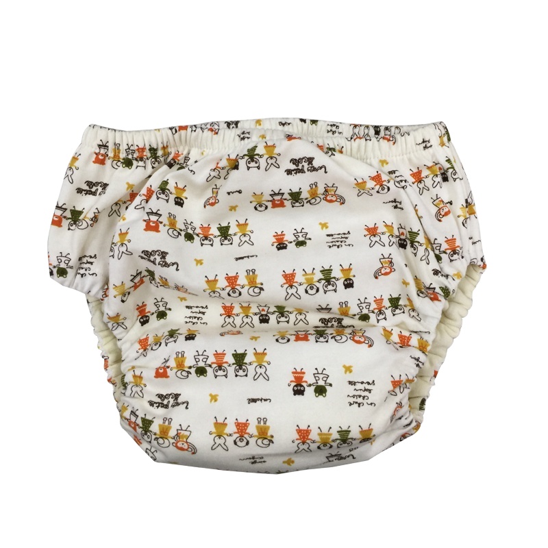 Универсальный тканевый подгузник с мультяшным дизайном, Регулируемый многоразовый тканевый подгузник aio ai2