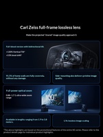 Projecteur de cinéma maison et de jeu Android 4K laser tricolore 3600 ISO JMGO N5 Pro, haute fréquence 240 Hz, pour salon et chambre