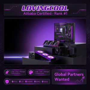 LOVINGCOOL 2027 Gabinetes de <span class=keywords><strong>PC</strong></span> para Juegos ARGB de Alta Calidad, Chasis de <span class=keywords><strong>PC</strong></span> de Escritorio con Cristal Acrílico Curvo, Torres de Computadora Populares, Gabinete para CPU - Product Image 2
