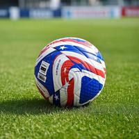 Ballon de football de la Coupe USA-Canada-Mexique 2026 de qualité supérieure, thermocollé, taille officielle 5, conçu pour les matchs de ligue professionnelle