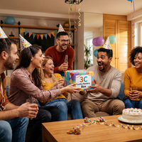 Nouvelle Boîte Mystère 3C : Électronique de Haute Valeur, Cadeau Surprise Ultime, Boîte Surprise Portable (Haut-parleurs, Consoles de Jeu ou Autres)