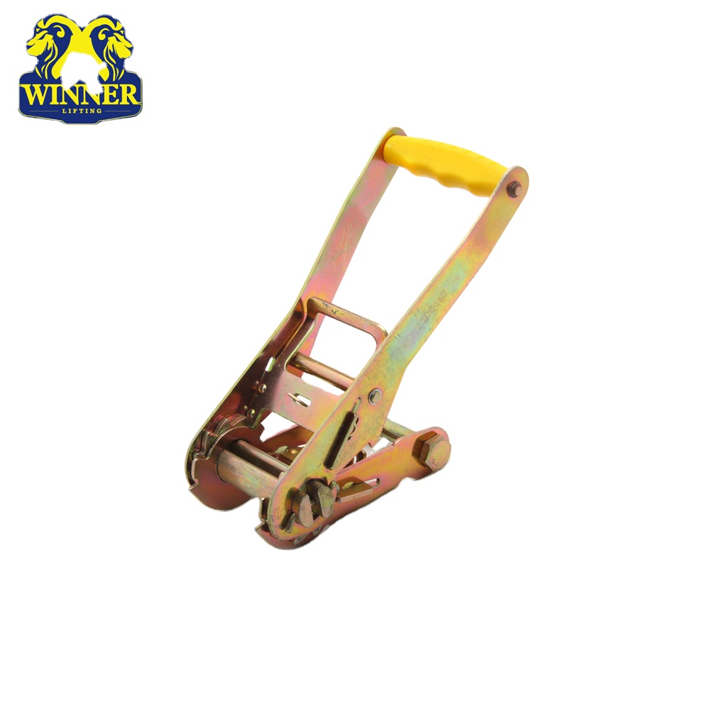 2 "длинная пластмассовая ручка сковать ремень с помощью храповик для стяжных ремней