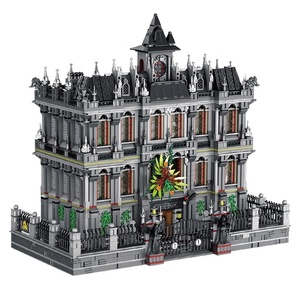 Panlos 613002 MOC Hospital de Asilo para Locuos, Villa con Iluminación, Ladrillos de Construcción, Juguetes DIY, Arquitectura, Regalo, Sets de Bloques de Construcción - Product Image 4