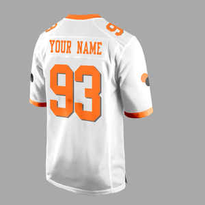 Vente en gros OEM vierge sublimée équipe maillot de football américain conception libre attirail sergé chemises de rugby uniformes de football personnalisés - Product Image 3