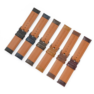 <span class=keywords><strong>Bracelet</strong></span> de montre intelligent en <span class=keywords><strong>cuir</strong></span> véritable Lionorm, 18, 20, 22 mm, hommes et femmes, réglable, à libération rapide, vintage, ciré à l'huile - Product Image 4