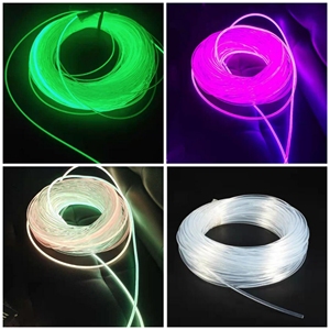 <span class=keywords><strong>Fibra</strong></span> Óptica Transparente de PMMA para Iluminación Lateral, <span class=keywords><strong>Cable</strong></span> de <span class=keywords><strong>Fibra</strong></span> Óptica de Plástico Transparente POF - Product Image 4