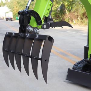 Nueva Miniexcavadora Compacta de 1 Tonelada, Microexcavadora Pequeña con Caja de Cambios PLC y Rodamientos para Trabajos en Jardines, Huertos y Granjas, Motor Koop - Product Image 3