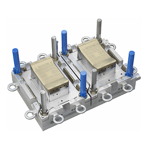 התאמה אישית של תבניות הזרקה איכותיות בעלות 2 חללים, דיוק גבוה, סבילות של 0.01 מ\\\"מ, מערכת הזרקה חמה/קרה, ייצור לפי הזמנה (OEM ו-ODM) - Product Image 1