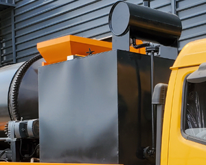 รถผสมปูนซ่อมถนนเคลื่อนที่ขนาดเล็ก รุ่น Made Mobile Mini Mixing Plant พร้อมระบบรีไซเคิลร้อน สำหรับซ่อมหลุมบ่อ  น้ำหนัก 6 ตัน 6000 กก. และ 7 ตัน 7000 กก.  มีจำหน่าย - Product Image 2