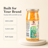 Jeruk Mandarin Kaleng Segar Manis dalam Sirup, Jus Buah Jeruk Alami dengan Air, Siap Disantap