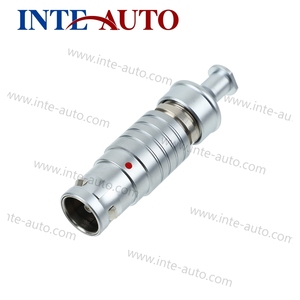Connecteur Hybride EGG 2B 3B 8 + 1 Broches, Contacts Plaqués Chrome Noir, Mâle Femelle Circulaire Coaxial, Connecteur Métallique Fluide <span class=keywords><strong>B</strong></span> K - Product Image 6