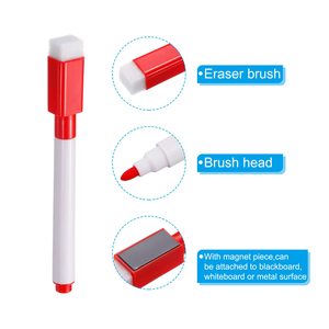 NOVISON - Marcador Magnético Borrable para Pizarra Blanca con Punta Fina y Multicolor para el Regreso a Clases - Product Image 3