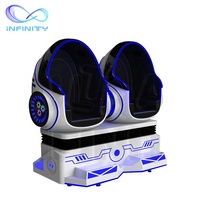 Chaise d'œuf de réalité virtuelle, parc Vr 9D, Machine de jeu de simulateur de cinéma d'arcade, prix d'usine