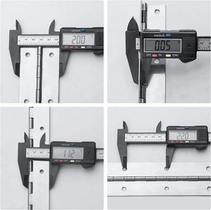 Лидер продаж, 201/304/316 нержавеющая петля для пианино, 12 дюймов, 18 дюймов, водонепроницаемая петля для пианино - Product Image 4