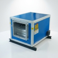 Ventilateur centrifuge double fonction (ventilation et extraction de fumée) robuste à profil bas pour armoire, option OEM, construction en acier au carbone pour