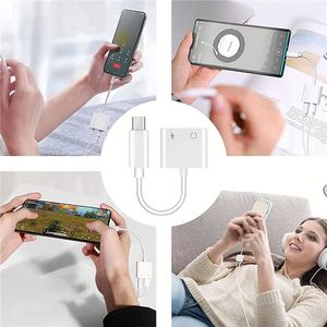 สายแปลงหูฟังดิจิตอล 2 in 1 Type-C เป็น 3.5 มม. อะแดปเตอร์ Type C USB-C ตัวผู้ เป็น 3.5 Aux ตัวเมีย สำหรับโทรศัพท์มือถือ - Product Image 6