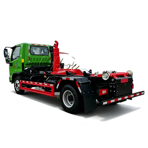 Foton Ruowo 4x2 Hook Lift Truck Detachable Waste <b>Container</b> Garbage Truck - Product Image 1