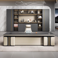 Mobilier de bureau Design pour la maison Mode Chaleur Bon marché Bureau à domicile Bureau Design Mdf Mobilier de bureau minimaliste Table