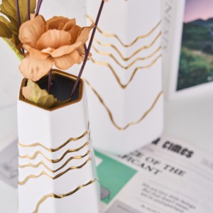 Échantillon gratuit dessus de table de style chinois décoratif simple grand vases à fleurs en céramique blanche moderne <span class=keywords><strong>pas</strong></span> <span class=keywords><strong>cher</strong></span> vaso - Product Image 4