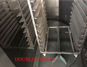 <span class=keywords><strong>Four</strong></span> à crémaillère rotatif pour équipement de boulangerie diesel de haute qualité, boulangerie à <span class=keywords><strong>four</strong></span> rotatif à 64 plateaux, quatre a <span class=keywords><strong>pain</strong></span> industriel - Product Image 6