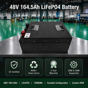 7.89kWh Smart BMS 48V LiFePO4 Baterai Lithium Iron Phosphate Sel Baterai Lithium Deep Cycle Grade A Paket Baterai Isi Ulang - Product Image 5