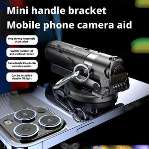 Nouvel Arrivage en Gros P15 4-en-1 : Perche à Selfie, Poignée, Trépied Magnétique pour Téléphone et Télécommande 360° Rotatif Extensible - Product Image 6