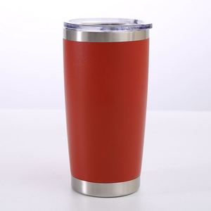 Stainless Steel Tumbler 20Oz Vacuum Insulated Double Wall Travel Mug Coffee <b>Cup</b> Keep <b>Cold</b> 24 Tumbler ASM25 - Product Image 6