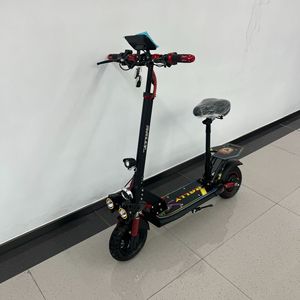 Scooter Plegable para Exteriores con Doble Amortiguación, Velocidad de 60 km/h para Adultos, Diseño Plegable Fácil de Guardar y Transportar - Product Image 4