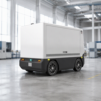Robot de livraison autonome, véhicule robot de livraison express, robot de livraison extérieur avec une charge maximale de 100 kg