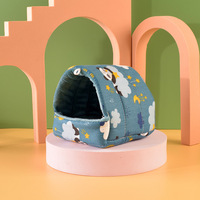 Mini hamac Animal doux nid furet lapin cochon d'inde Rat Hamster souris lit jouet plus chaud coussin maison grotte