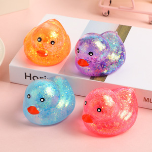 Maltose Yellow Duck Squeeze Stress Relief Cartoon Slow <b>Rebound</b> Toy, Creative Squeeze Toy for Children Factory Wholesale Toys - Product Image 3