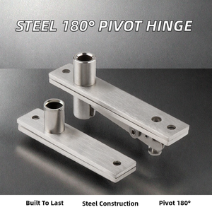 Charnières de porte pivotantes modernes SS304 à 180 degrés pour portes en bois, usage intensif, pour appartements - Product Image 2
