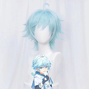 Pelucas de Cosplay de la Serie Genshin Impact de ShunTing: Shenhe, Furina, Xiao, <span class=keywords><strong>Hu</strong></span> <span class=keywords><strong>Tao</strong></span>, <span class=keywords><strong>Raiden</strong></span> <span class=keywords><strong>Shogun</strong></span>, Vallesa - Product Image 6