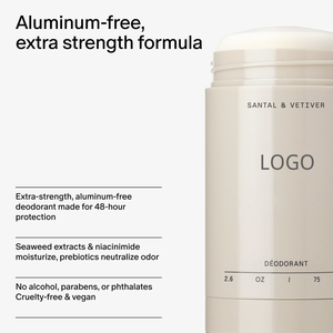 Großhandel Custom Skin Care Bio Männer Frauen 48h Aluminium frei Achsel Anti trans pirant <span class=keywords><strong>Deodorant</strong></span> <span class=keywords><strong>Roll</strong></span> <span class=keywords><strong>on</strong></span> Stick - Product Image 5