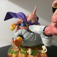 Figurine de combat PVC Dragon Ball Z Majin Buu 18 cm – Statue de collection pour décoration intérieure et cadeau