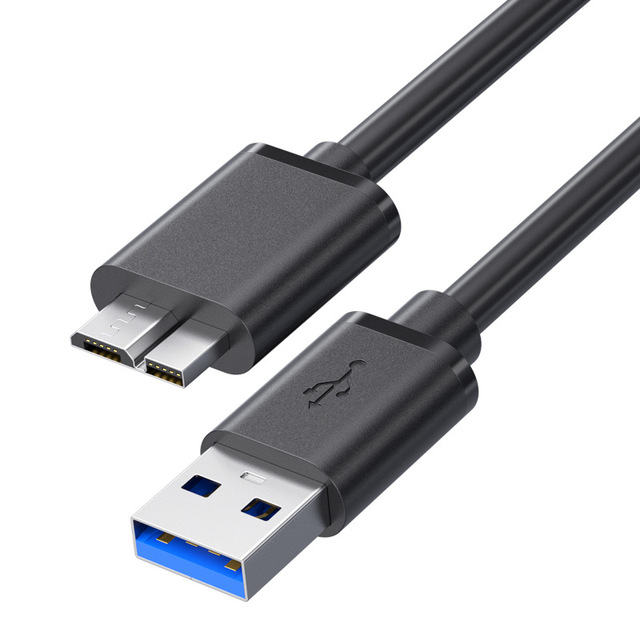 Micr o to usb3.0 hard drive data cable USB3.0AM male-to-data mobile phone portable hard drive box data cable