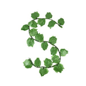 Feuilles de lierre artificielles, bande de plante verte pour la décoration de la maison et du jardin, matériau plastique, 12 paquets, 5 paquets - Product Image 1