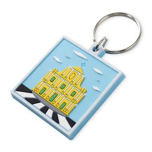 Promotional Company Brand Pvc Keyring 2d Logo Letter with Custom Rubber Gift <b>Key</b> <b>Chain</b> Personalized Soft Pvc Keychain - Product Image 5