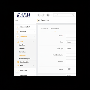 Sistema de examen en línea basado en la web Software para evaluación Excelencia operativa para la venta por exportadores - Product Image 1