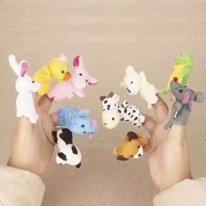 Títeres <span class=keywords><strong>de</strong></span> <span class=keywords><strong>Dedo</strong></span> <span class=keywords><strong>de</strong></span> Peluche para Niños, Lindos Títeres <span class=keywords><strong>de</strong></span> Mano <span class=keywords><strong>de</strong></span> Animales para Jugar a las Prácticas <span class=keywords><strong>de</strong></span> Simulación - Product Image 2