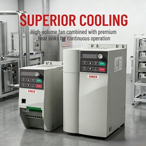 Variador de Frecuencia <span class=keywords><strong>SINCR</strong></span> SC300 7.5kW 10HP VFD, Accionamiento de CA Monofásico/Trifásico 220V/380V 1500W/750W, Modo de Control Vectorial, Certificado CE - Product Image 4