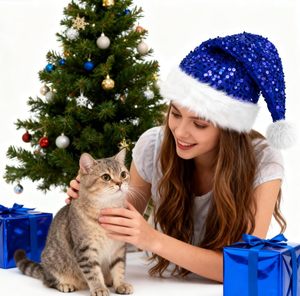 Chapeaux de Noël personnalisés de haute qualité, richement ornés - Product Image 3