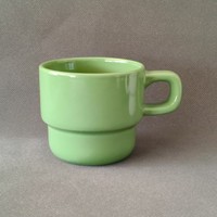 Tasse empilable en céramique avec logo personnalisé Tasse haute température au design classique Passe au lave-vaisselle et au micro-ondes pour café-Pour café, eau