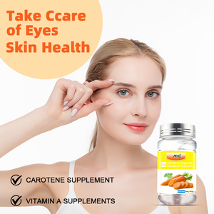Pure natuurlijke bèta-caroteen <span class=keywords><strong>softgel</strong></span> <span class=keywords><strong>capsules</strong></span>, immuunversterkend voedingssupplement voor volwassenen, ondersteunt gezichtsvermogen en huidgezondheid, groothandel - Product Image 3
