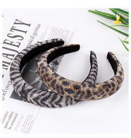 YIYI Europe et amérique, bandeaux en strass, mode coréenne, accessoires pour cheveux doux, bandeau de noël brillant pour femmes