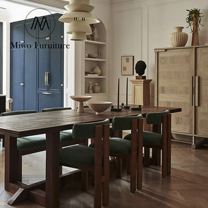 Salotto in <span class=keywords><strong>legno</strong></span> <span class=keywords><strong>massello</strong></span> tavoli da conferenza rettangolo moderno 8 mobili 10 posti centro cucina 108 "<span class=keywords><strong>tavolo</strong></span> da pranzo in <span class=keywords><strong>legno</strong></span> di quercia bianca - Product Image 4