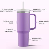 Vente chaude Watersy Sports Bouteille D'eau Thermos Flacon Grand pour Boisson Froide Étanche En Acier Inoxydable Dépôt Gobelets