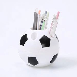 Porte-stylos de football durable, organisateur de bureau pour étudiants, rangement de fournitures scolaires, produits promotionnels pour l'école, vente en gros - Product Image 1